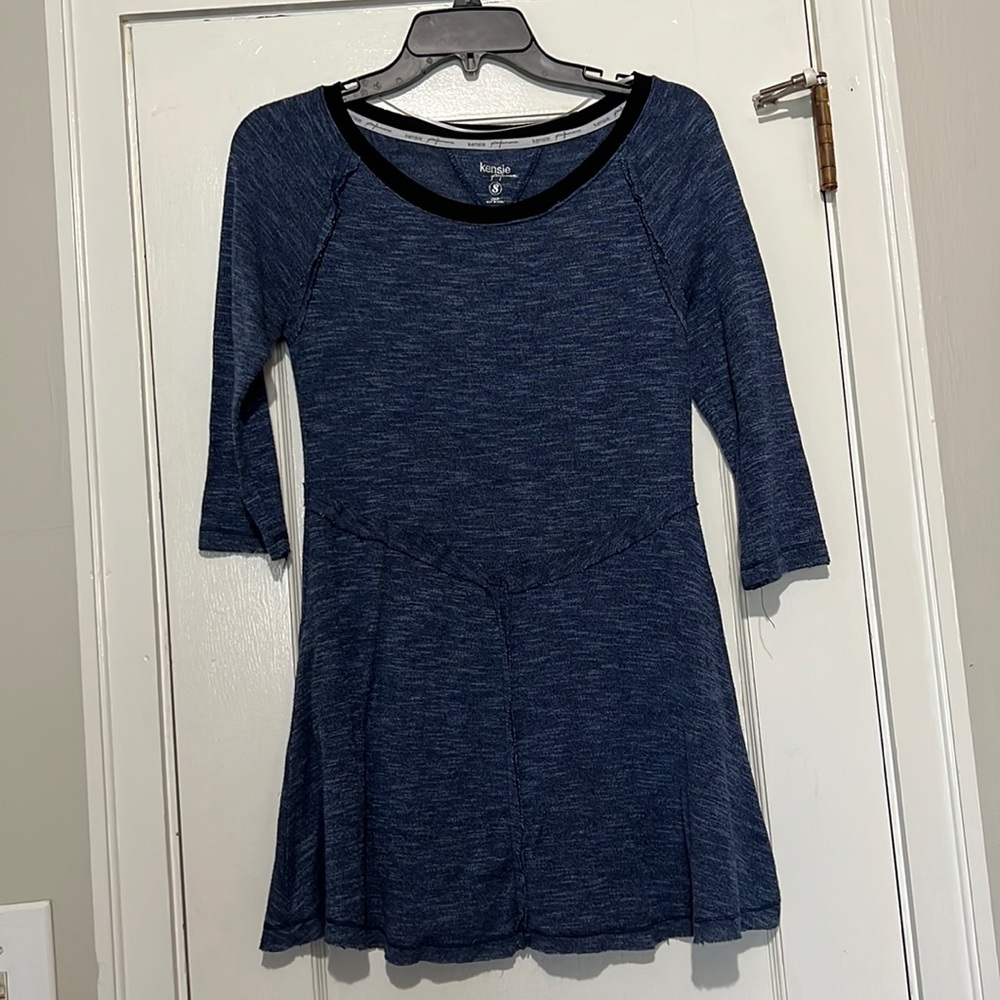 Kensie Performance Blue Woman’s Tunic / dress Size S